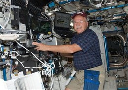 Astronauta Estación Espacial