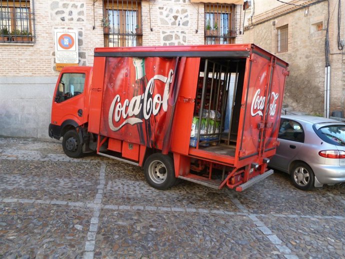 Camion Coca Cola en Toledo
