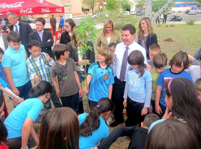 García-Page Con Niños