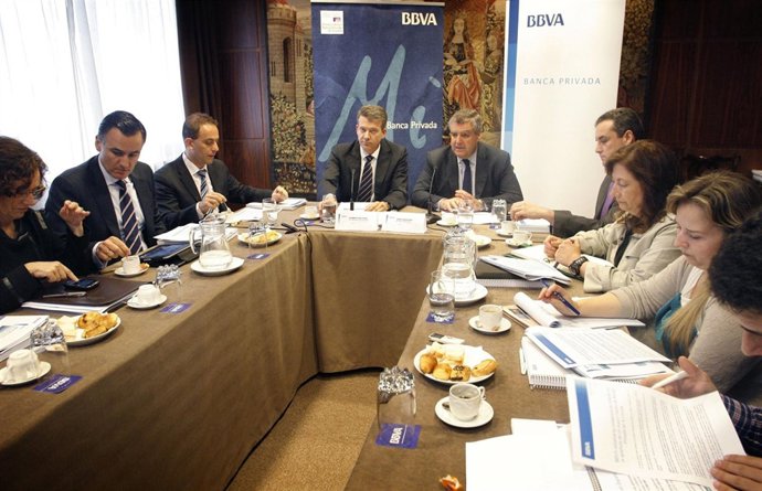 Rueda de prensa del BBVA en A Coruña