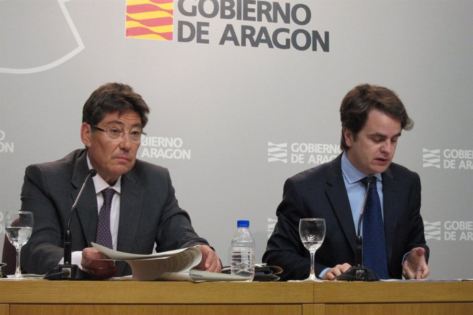 Los Consejeros De Aragón, Arturo Aliaga Y Roberto Bermúdez De Castro