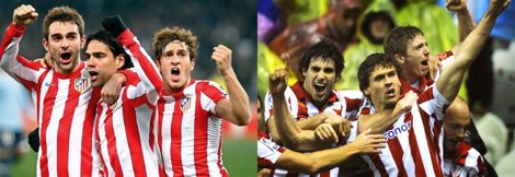 Montaje Final Europa League Atletico Madrid Athletic Bilbao