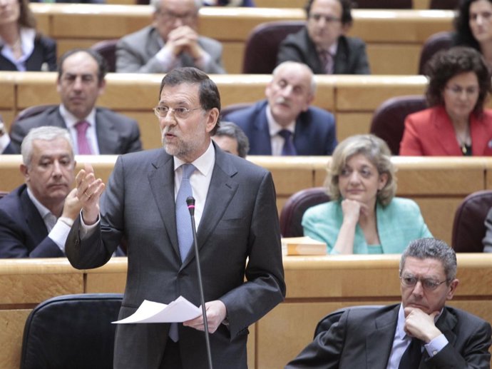 Mariano Rajoy En El Senado