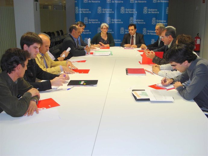 Goicoechea Preside La Reunión Del Grupo De Trabajo De La Sequía.