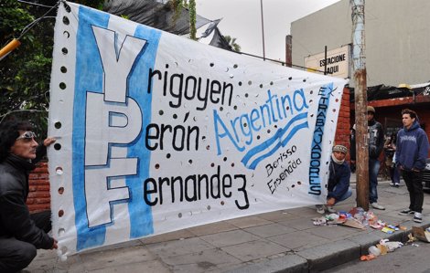 Argentinos Se Manifiestan A Favor De La Nacionalización De YPF