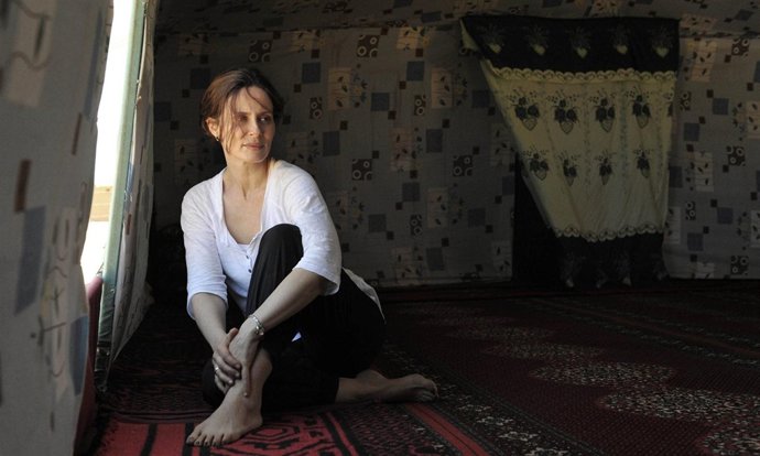 La Actriz Aitana Sánchez-Gijón En El Sáhara