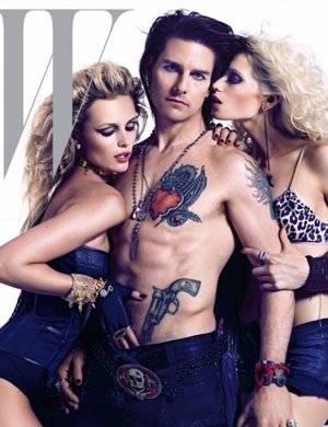 El Actor Tom Cruise Para W