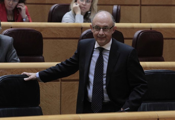 El Ministro De Hacienda, Cristóbal Montoro