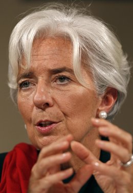 Christine Lagarde, Directora Gerente Del Fondo Monetario Internacional (FMI)