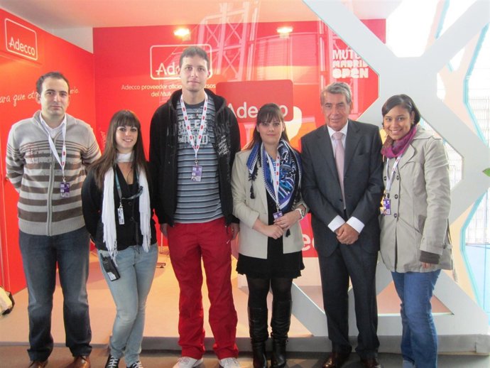 Manolo Santana Y Adecco 