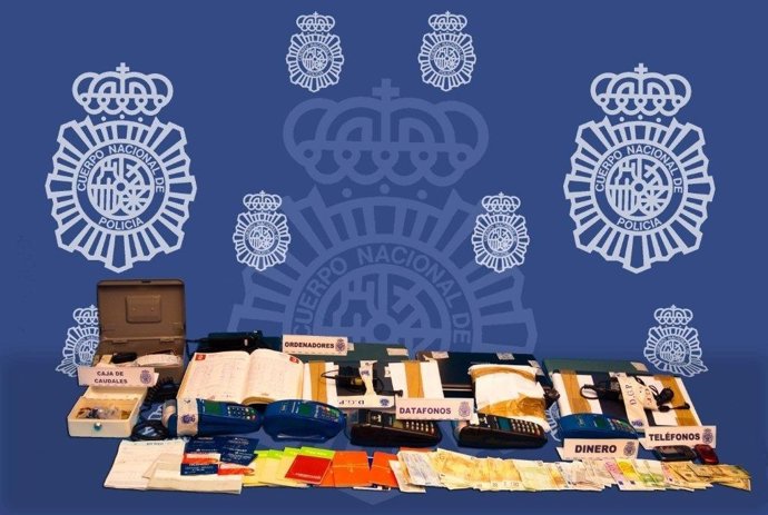 Material Incautado En Desarticulación De Red De Tráfico De Mujeres