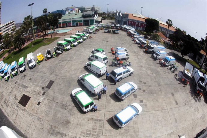 Vehículos de limpieza de Las Palmas De Gran Canaria