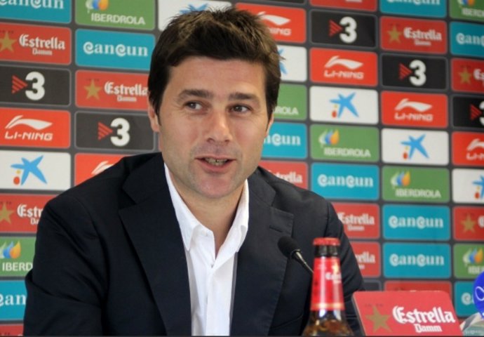 El Entrenador Del RCD Espanyol, Mauricio Pochettino, En Rueda De Prensa