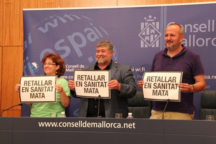 Los Consellers De PSM-IV-Exm En El Consell De Mallroca.