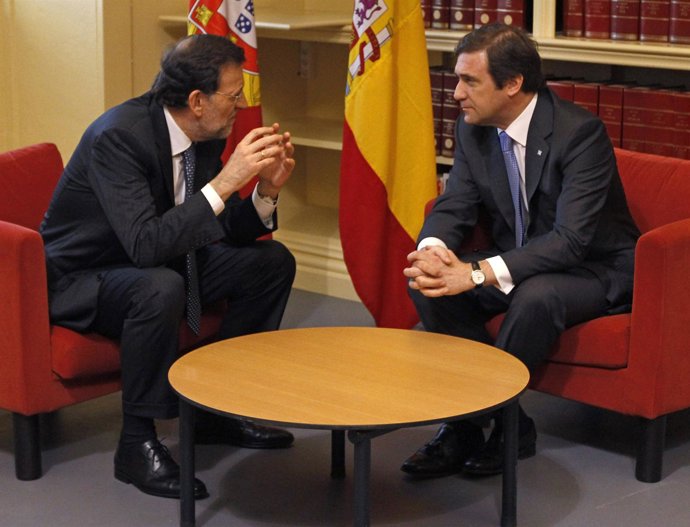 Pedro Passos Coelho Y Mariano Rajoy