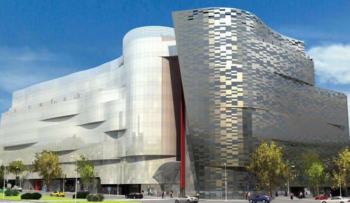 Imagen Del Proyecto De Reyal Urbis En El Paseo De La Castellana De Madrid 