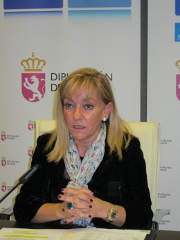 Isabel Carrasco, En El Palacio De Los Guzmanes.