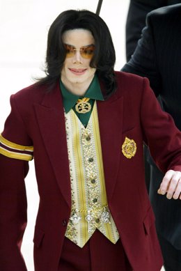 El cantante Michael Jackson