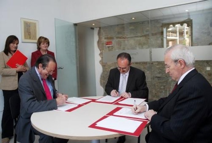 Fernando Ferrero, Josep Monràs Y Miquel Valls