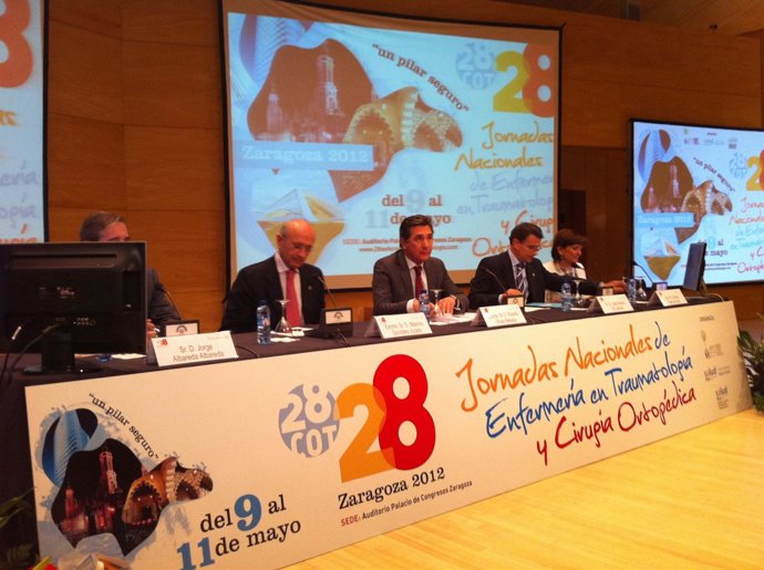 Ricardo Oliván En Las Jornadas De Enfermería En Traumatología Y C. Ortopédica