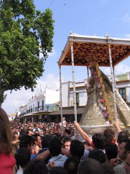 La Virgen Del Rocío, En Procesión En 2010