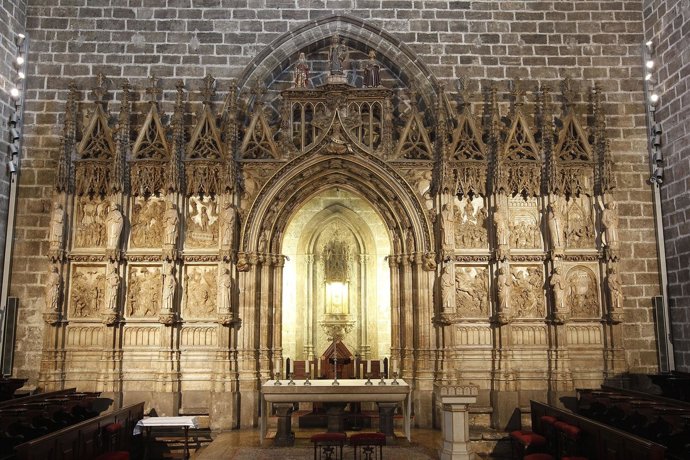 Retablo De Alabastro De La Catedral De Valencia