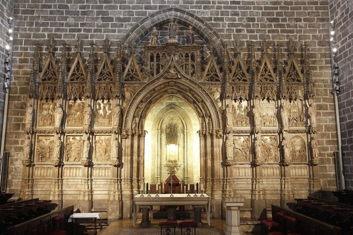 Retablo De Alabastro De La Catedral De Valencia