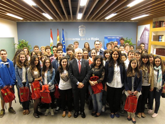 Del Río Y Antoñanzas, Con Los Jóvenes Ganadores