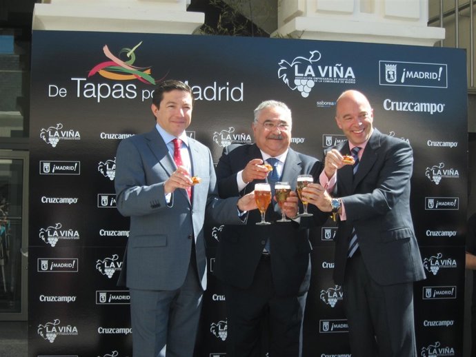 Pedro Calvo En La Presentación De Tapas Por Madrid