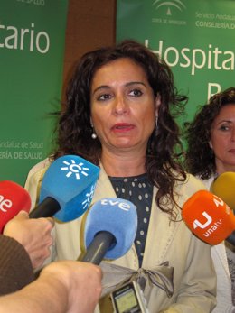 La Consejera De Salud Y Bienestar Social De La Junta, María Jesús Montero
