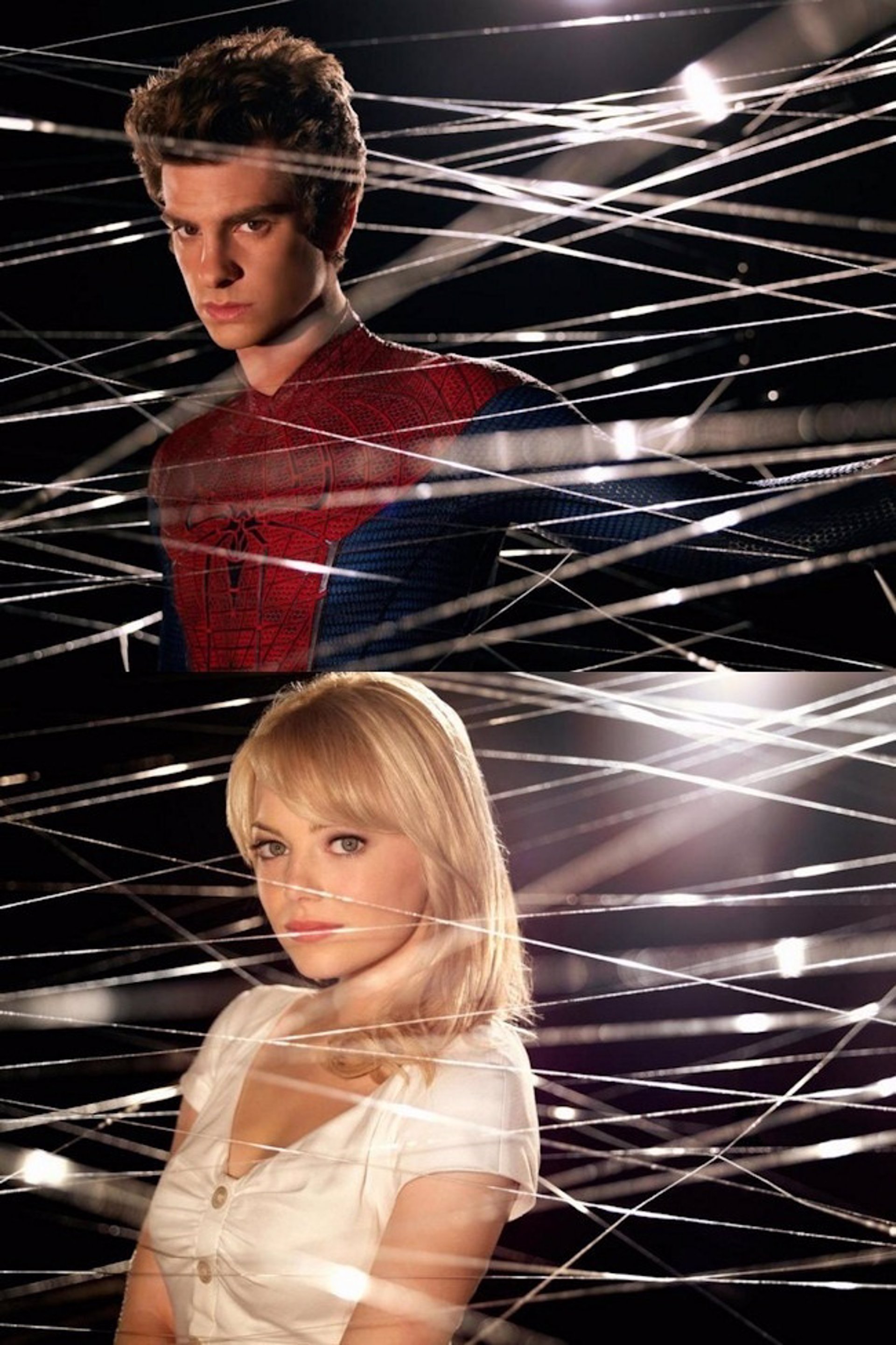 Andrew Garfield Y Emma Stone Enmarañados En Las Nuevas Imágenes De The Amazing Spider Man
