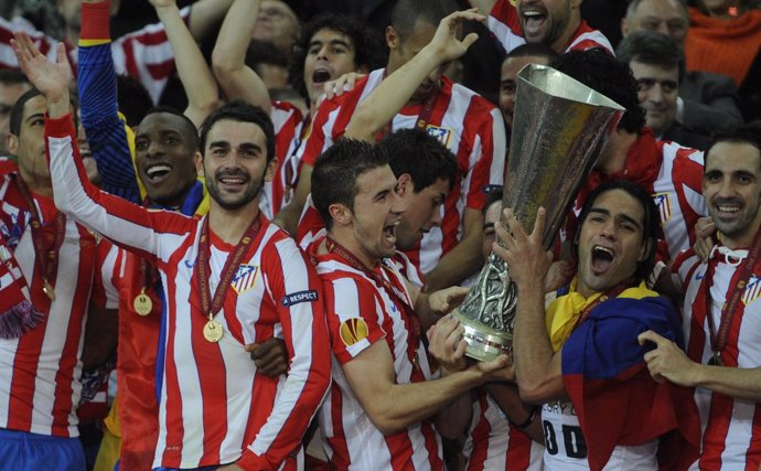 El Atlético de Madrid, campeón de la Europa League