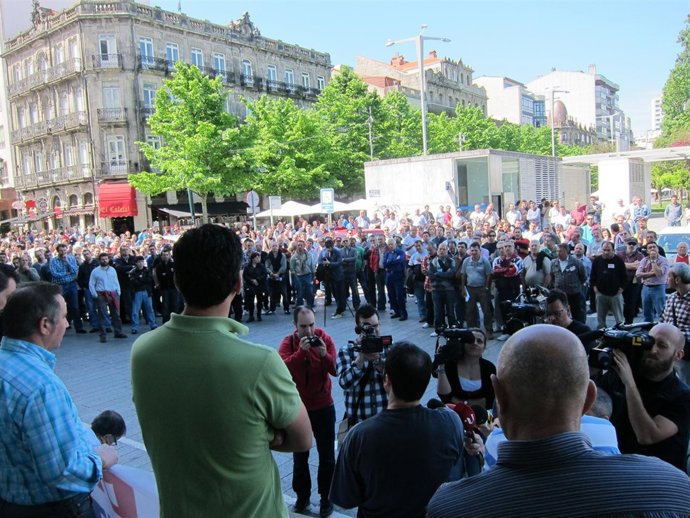 Asamblea Del Naval En Vigo