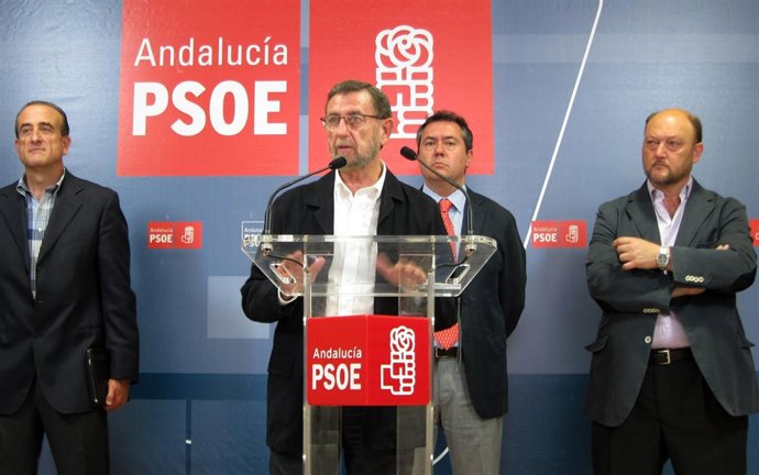 El Presidente De La Comisión Gestora Del PSOE De Sevilla, Manuel Gracia