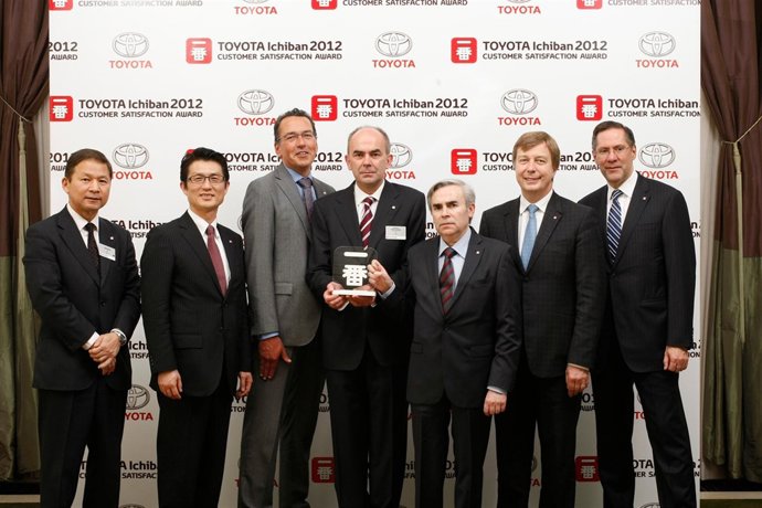 Premios De Satisfacción Al Cliente De Toyota Europa