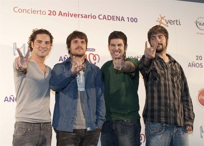 David Bisbal, Dani Martín y Estopa presentan el concierto de Cadena 100