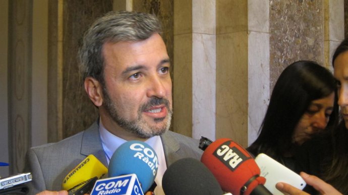 El Portavoz Del PSC, Jaume Collboni