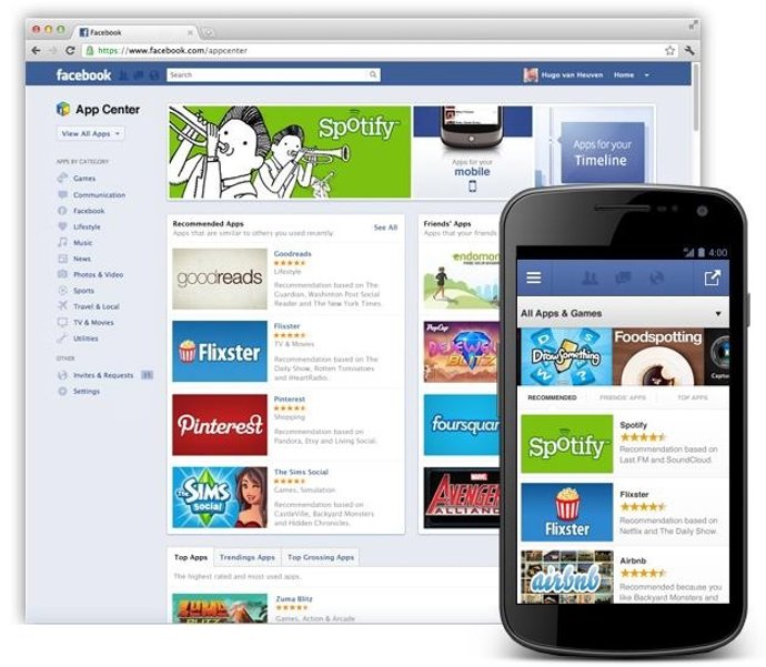 Tienda De Aplicaciones App Center De Facebook