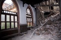 El Gobierno actuará "con premura" en la zona del Seminario Mayor que se ha derrumbado, pero hasta donde den los recursos