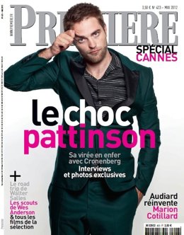 Robert Pattinson en la portada de 'Premiere'