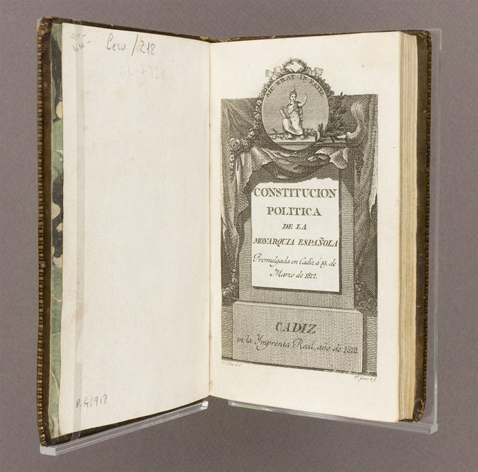 Ejemplar De La Constitución De 1812