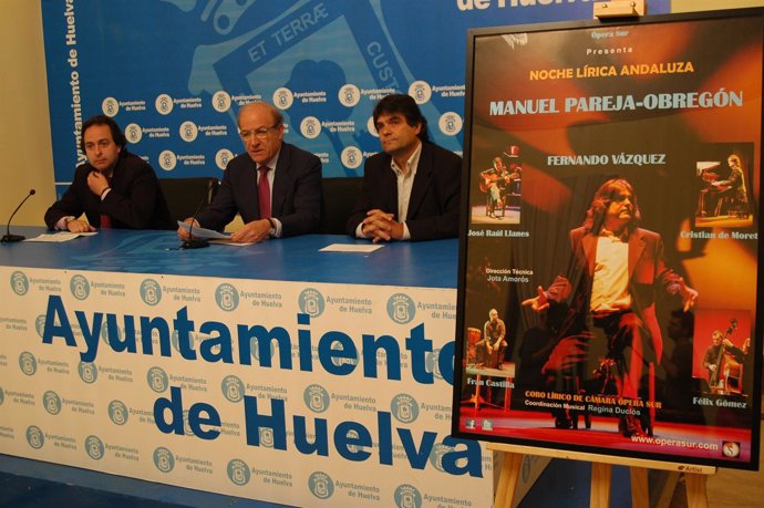 Pedro Rodríguez, Presenta 'Noche Lírica Andaluza'. 