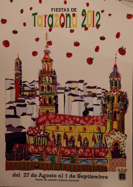 Cartel Anunciador De Las Fiestas De Tarazona 2012