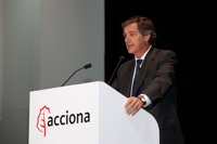Economía/Empresas.- Acciona reduce un 49,1% su beneficio trimestral, hasta 29 millones