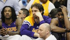 Pau Gasol y Andrew Bynum