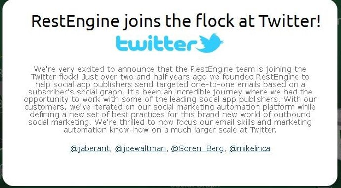 Twitter Restengine