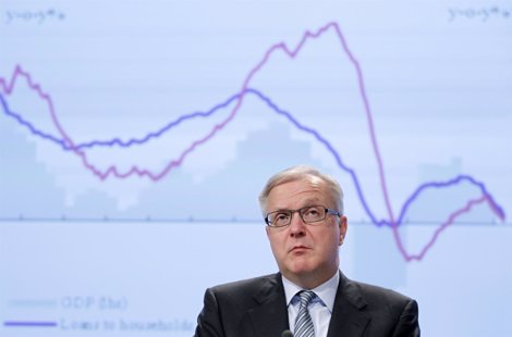 El Vicepresidente De La Comisión Y Responsable De Asuntos Económicos, Olli Rehn