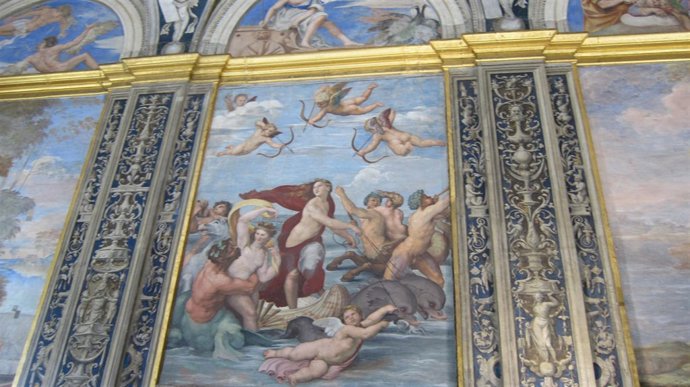 El Triunfo De Galatea. Villa Farnesina, Roma.