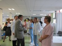 El lehendakari insiste en que no aplicará el copago sanitario y se niega a crear en Euskadi "mendigos de la sanidad"