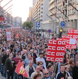Manifestación Contra La Reforma Laboral